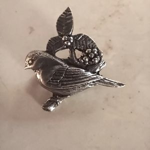 Beautiful birds and blooms pin